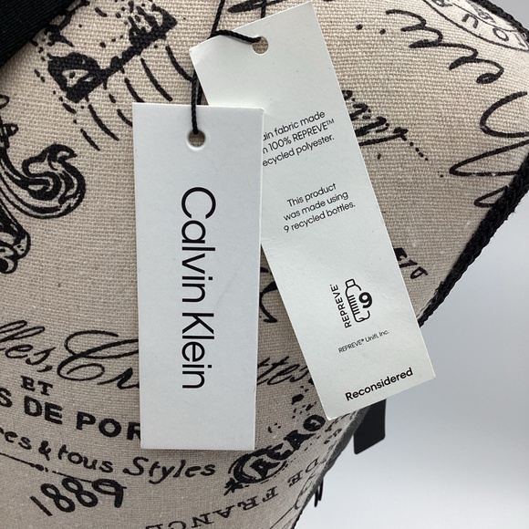 2042. Calvin Klein Gray Sling Bag NWT - Picture 9 of 9